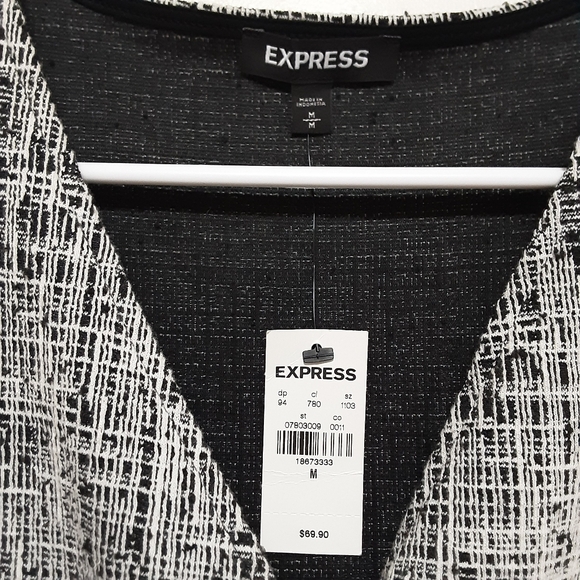 Express Sleeveless Above Knee Dress Womens Medium - Picture 2 of 16